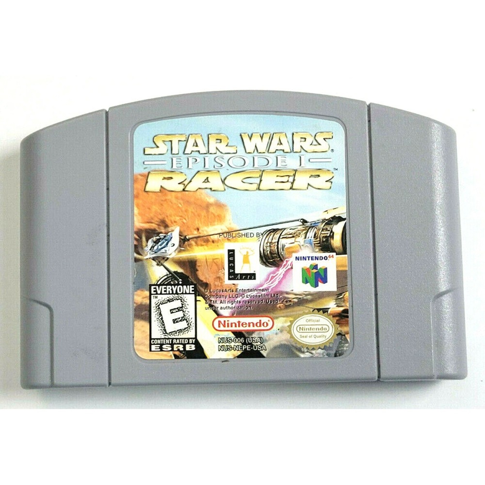STAR WARS: EPISODE 1 RACER - N64 GAME - CLASSIC STAR WARS GAME